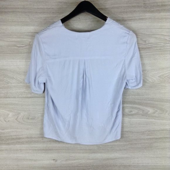 Michael Stars Skylight Surplice Neck Knit Top - Picture 5 of 8